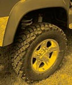 4x4 vehicle wheels and tyres